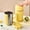 Yellow, variant on Ice Cup - Easy Release Press Cup – 2 in 1 304 Stainless Steel Summer Cold Drink Tumbler with Built-in Ice Tray,For Chilling Coffee Whiskey Cocktail Freezer Kitchen Party,Green