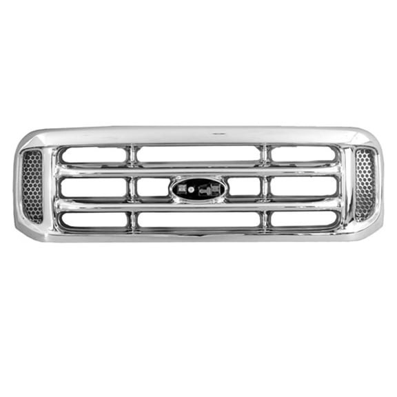 New Aftermarket Premium Fit Chrome Front Grille 1C3Z8200BAA fits 1999-2004 Ford F-450 Super Duty
