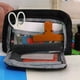 thumbnail image 1 of Bolsa de gran capacidad para lápices estéticos, estuches escolares con cremallera, bolsa de papelería grande, estuche para bolígrafos, suministros escolares para estudiantes, 1 of 3