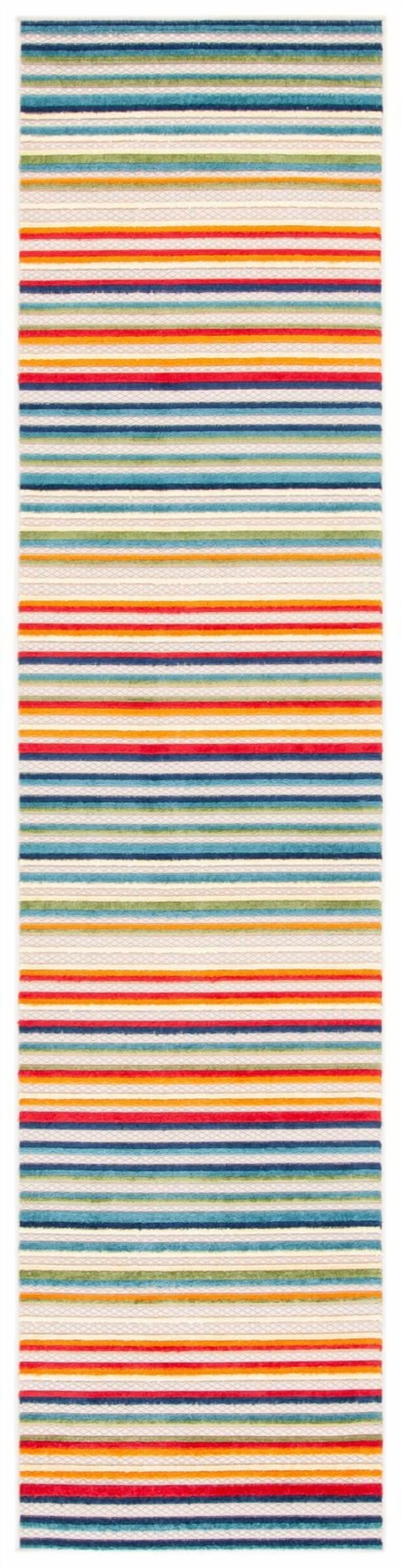 SAFAVIEH Cabana Siomha Striped Outdoor Area Rug