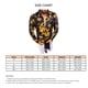 thumbnail image 4 of Top de hombre con cuello vuelto, Top ajustado de moda de manga larga con estampado de un solo pecho, 4 of 4