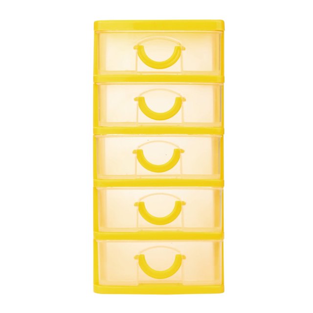 Mini cajón de escritorio de plástico para almacenamiento y organización del hogar de Lulshou, estuche para artículos diversos, objetos pequeños