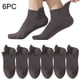 thumbnail image 1 of Calcetines 6 pares Calcetines de hombre Malla Ventilación Forro antideslizante Calcetines finos Calcetines ligeros Calcetines de hombre, 1 of 8