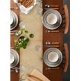 thumbnail image 5 of Nautical Octopus Burlap Cotton Table Runner 14x72 Inches Long, Medieval Retro Map Sailboat Brown Farmhouse Table Runners, Outdoor Dining Tablecloths Decor for Baby Shower/Party/Wedding, 5 of 6