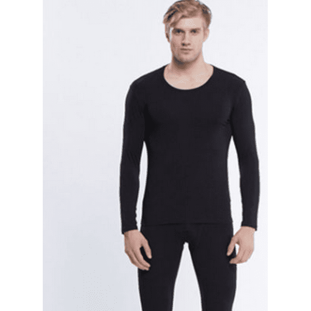 Men's Thermal Underwear Set Long Johns with Fleece Lined Base Layer ...