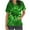 Army Green, variant on QATAINLAV Womens St Patricks Day Scrub Tops Lucky Shamrock Print V Neck Short Sleeve Stretchy Medical Nursing Scrubs Shirt Holiday Working Uniform Pocketed T-shirt Clearance Sale Gold L