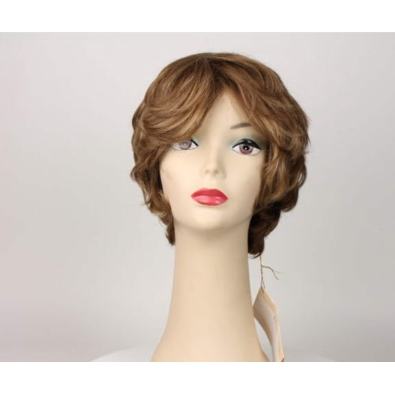 European Human Hair Freeda Wig Linda Blonde With Highlights Size L