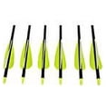 thumbnail image 2 of Sage Premium Recurve Carbon Arrows 31.5" - 50-60lb - 6 Pack- Yellow, 2 of 2