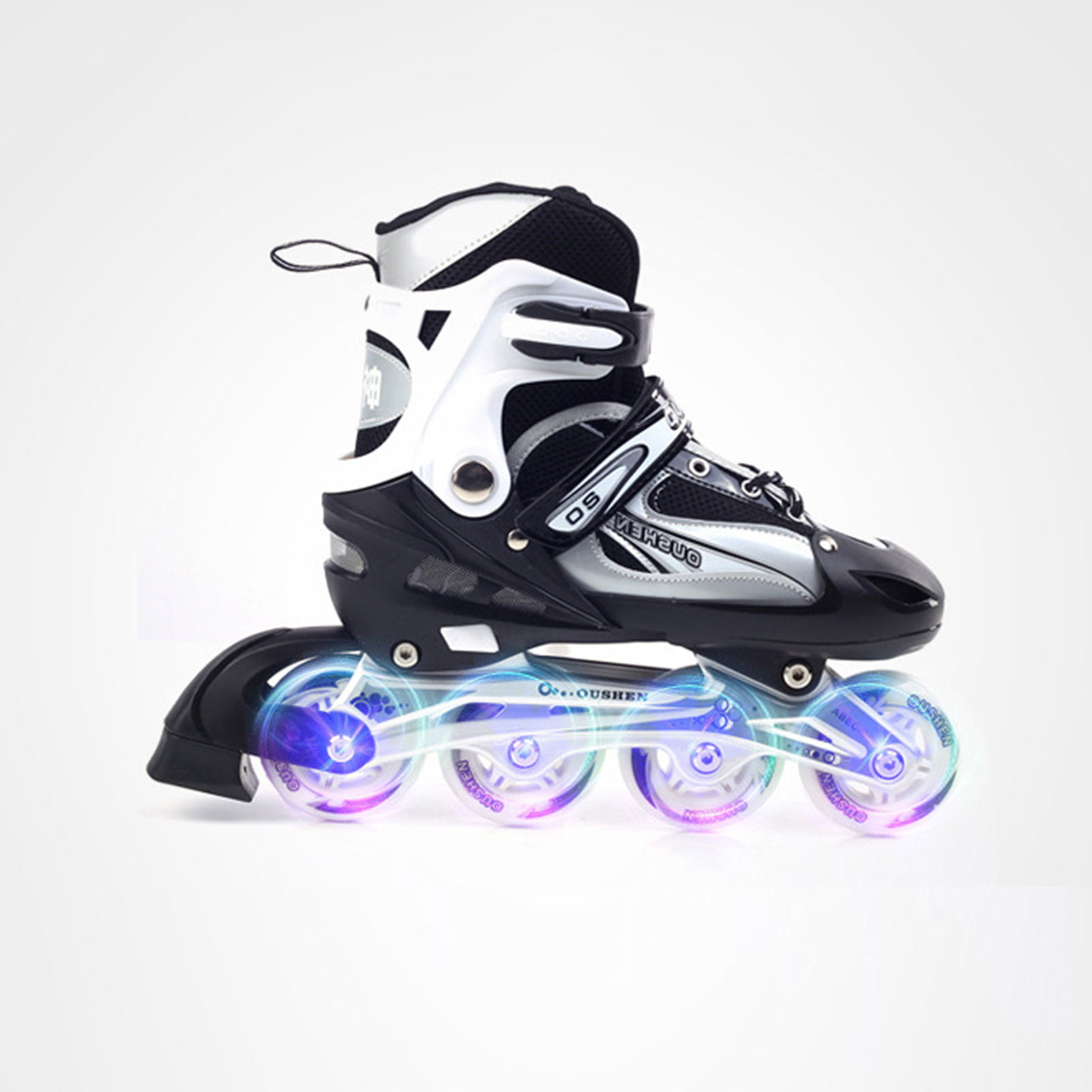 Details about   New 4 Wheels Roller Skates Adjustable Breathable for Kids Girls Boys Women Gift 