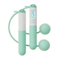 thumbnail image 1 of TIELUTT With Counter ( With/Without Rope) Skipping Relativelk for Yoga Strap for Stretching and Yoga Blanket Pregnancy Yoga Bolster Yoga Stuff Set Yoga Wheel Back Wheel Wheel for Stretching Yoga Rolle, 1 of 8