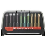 PB Swiss Tools PB E6.986 Precision Bit Set in BitCase, with Belt-Clip