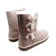 thumbnail image 3 of Koolaburra Womens Victoria Short Leather Embellished Shearling Boots, 3 of 6