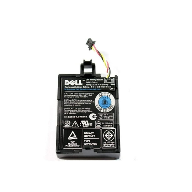 Genuine Dell Battery Type 7VJMH 1.6Wh for Dell PERC H710, H710P, and