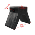 thumbnail image 4 of 2X V-Style Boat Trailer Bow Stop Block Trailer Rubber Bow Stop Non Marking Mounting Hole 2 Inch Width 4 Inch V-Span, 4 of 7