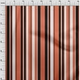 thumbnail image 3 of oneOone Polyester Lycra Dark Peach Fabric Stripes Diy Clothing Quilting Fabric Print Fabric By Yard 56 Inch Wide-PGY, 3 of 4