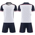 thumbnail image 2 of Hessimy Boys Active Shorts Set - 2 Piece Boys Athletic Shirts and Active Basketball Shorts,Jogging Football Tracksuit 7-8 Years, 2 of 4