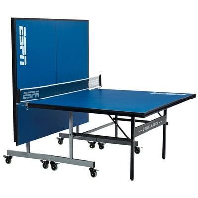 Buy Espn Official Size 2 Piece 15mm Indoor Quick Match Table Tennis Table