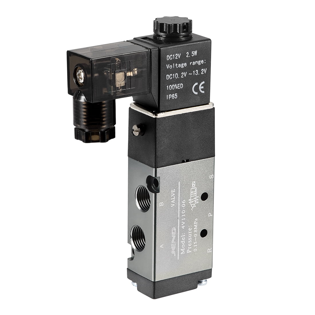 DC 12V 4V110 Current Flow Control Solenoid Valve Coil w Wire