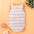 thumbnail image 5 of Dressy Romper For Boys Baby Cartoon Sleeveless Clothes Bodysuitindoor Crawl Loose Fit Jumpsuits 0 Months-3 Months, 5 of 8
