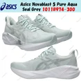 thumbnail image 1 of Asics Novablast 5 Pure Aqua Seal Grey 1011B974-300 Men's Size, 1 of 6