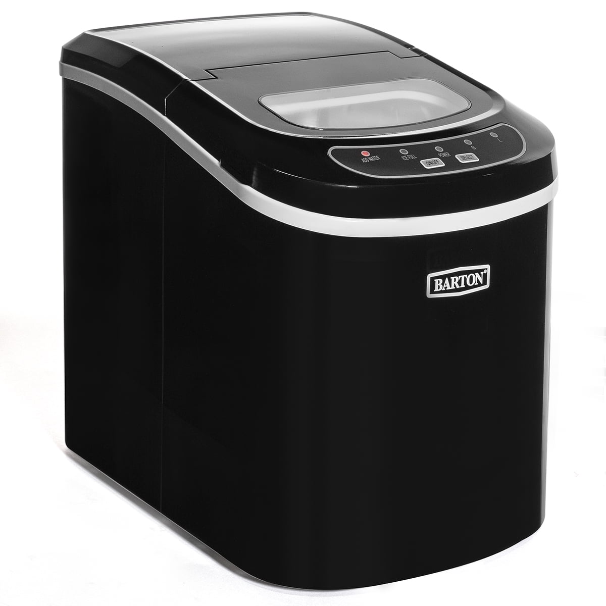 Barton Portable Electric Ice Maker Machine Compact Mini Cube (2)Size