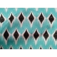 thumbnail image 4 of oneOone Cotton Cambric Fabric Geometric Ikat Printed Craft Fabric BTY 56 Inch Wide, 4 of 4