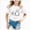 N7-White, variant on boobe Toddler Girls Halloween Shirt T-Shirts Tees Spooky Tops Short Sleeve