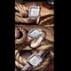 thumbnail image 4 of Reloj de Artifica Cuero Band Auto Fecha Luminoso de Hombres, 4 of 9
