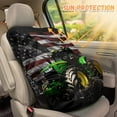thumbnail image 2 of KUIFORTI Baby Car Seating Sun Shade Cover, Infant Car Seat Protector, Washable Car Seat Cover Baby Travel, Reusable Car Seat Sun Cover for Baby Soft Baby Travel Accessories, Tractor American Flag, 2 of 6