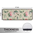 thumbnail image 5 of Kitchen Rugs Sets Of 2,Pioneer Flower Floral Print Pattern Anti Fatigue Kitchen Mat Rugs Non Slip Washable,Decorative Kitchen Floor Mats for Kitchen,Sink,Laundry,17"x47"+17"x47", 5 of 5