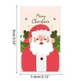 thumbnail image 2 of Cute Christmas Holiday Greeting Card for Personalized Packaging Xmas Gift 50Pack, 2 of 10