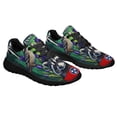 thumbnail image 6 of Tennessee Stte Raccoon Mockingbird and Iris Flower Shoes Sneakers Black Size 7.5, 6 of 7