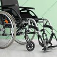 thumbnail image 4 of OFFIGAM 4 Pcs Installation Facile Roue avant Noire de Remplacement pour Fauteuils Roulants et Déambulateurs, 4 of 8