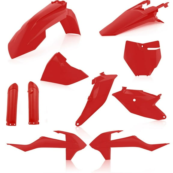 Acerbis 2686020004 Full Plastic Kit - Red