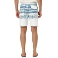 thumbnail image 3 of NOMADIC NOOK Men's Shorts Striped Beach Shorts Color Block Board Surfing Shorts 2 Pack, 3 of 6