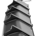 thumbnail image 5 of Ikon Motorsports Compatible with 15-23 Chrysler 300 Rear Diffuser Lip IKON V2 Style Matte Black Rear Bumper Lower Valance Shark Fins 2PCS Set - PP, 5 of 9