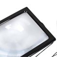 thumbnail image 4 of Reading Magnifying Glass 3X Foldable Hands Free Large Page Magnifier with 4 LED Lights, 4 of 4