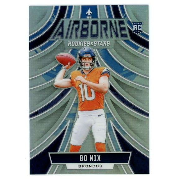 NFL 2024 Panini Rookies & Stars Football Airborne Bo Nix A-BNX (Rookie)