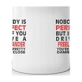 thumbnail image 3 of Nobody's Perfect Except FREELANDER Drive Coffee Tea Ceramic Mug Office Work Cup Gift15 oz, 3 of 3