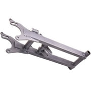 Maxpeedingrods +4 Silver With Skid Plate Brackets Extended for Yamaha BANSHEE 350 Swingarm atv