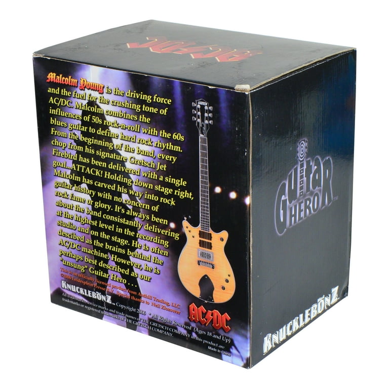 AC/DC 2006 Knucklebonz Rock Iconz Guitar Hero Malcolm Young