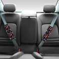 thumbnail image 2 of Chririnla Car Seat Belt Pads Non-Slip Seat Belt Shoulder Pad Polyester Soft, Suitable for SUV Truck, Colorful Mushroom Pattern, 2 of 7