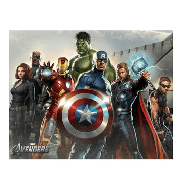 Whimsical Practicality's Avengers Group Edible Icing Image Cake Topper-1/4 Sheet or Larger