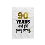 3dRose, 90th Birthday Still Going Strong Ninetieth Birthday Gift, 15x22 Hand Towel