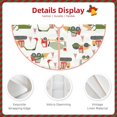 thumbnail image 5 of Kll Excavator Christmas Tree Skirt 36",Party Decorations Farmhouse For Christmas Decorations Holiday Party, 5 of 8