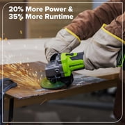 Greenworks 24V Brushless 10PC Power Tool Combo, Drill+Impact Driver+Circular Saw+Recip Saw+Jig Saw+Sander+Light+Multi-Tool+Nailer+Grinder,w/4.0Ah+2.0Ah Batteries and 65W USB-C Charger