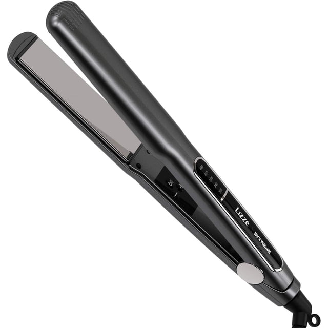 Plancha Profesional Lizze Extreme 1 1/4 pulgadas Titanio 250°C