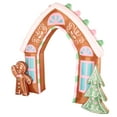 thumbnail image 4 of Occasions 9.5’ Inflatable Gingerbread Archway – Christmas Outdoor Decoration, 4 of 11