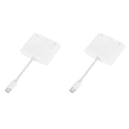 thumbnail image 1 of Adaptador Tarjeta Memoria 3 en 1 Tipo C A SD/TF/CF Lector Tarjetas SD para IPad IPhone 15, 1 of 5