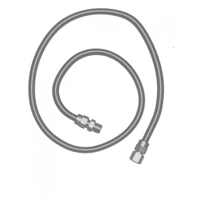 SSFLEX6448 RCS Tuyau Flexible en Acier Inoxydable - 48 Po.